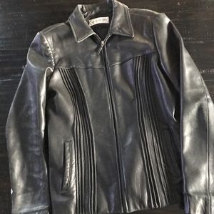 Jones New York leather jacket